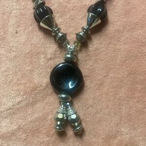 Chunky Silver & Black